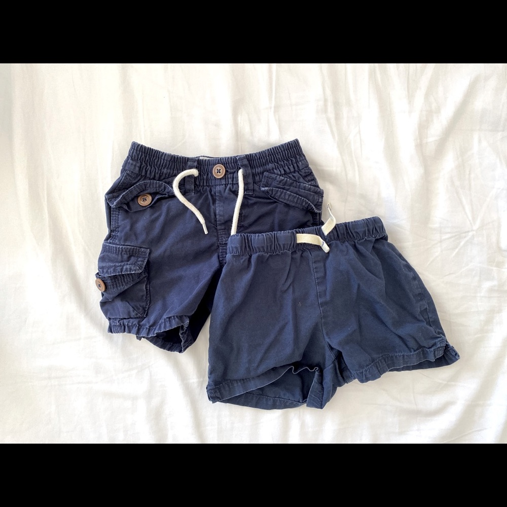 Bundle navy blue shorts